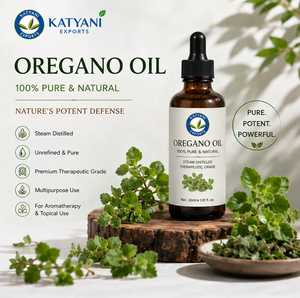 Huile Essentielle d'Origan Naturelle 1 KG - Huile d'Origanum Vulgare - Pour Formulations Cosmétiques et d'Aromathérapie - Fournisseur Grossiste Exportateur - Product Image 2