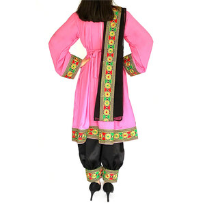 Robe afghane pour femmes, élégante, traditionnelle, à manches longues, brodée à la main, robe maxi ethnique, tenue de fête - Product Image 2