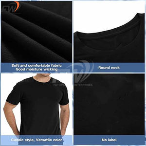 Camisetas de algodón 100% para hombre, personalizadas, de última moda, con diseños modernos, de manga corta, cuello redondo, informales y elegantes. - Product Image 3