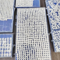 Toptan Laboratuvarda Yetiştirilmiş Elmaslar 0.1ct - 1.5ct DEF Renk VVS VS Kalibre Edilmiş Mele Elmaslar Yuvarlak Kesim