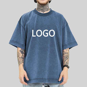 เสื้อยืดคอตตอน 100% แบบสั่งทำพิเศษ 240gsm พิมพ์ลาย DTG ผ้าฝ้าย/ใยไผ่ ซักแล้ว ระบายอากาศได้ดี เป็นมิตรกับสิ่งแวดล้อม ทรงโอเวอร์ไซส์ - Product Image 1