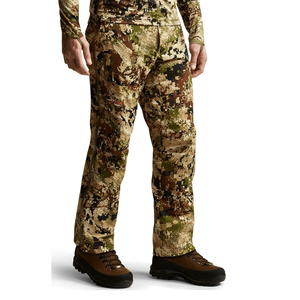 Unisex Camouflage Print Soft <b>Shell</b> Hunting Pants Breathable Waterproof Windproof Polyester Winter Outdoor Hunting Wear - Product Image 4