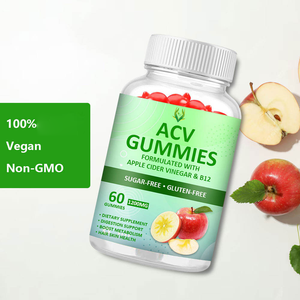 Oem Odm Gommes au vinaigre de cidre avec vitamine B12 pour la digestion, le métabolisme stimule la santé de la peau des cheveux - Product Image 5