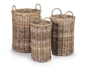 Customized Size <b>Rectangle</b> & Round Natural Rattan Jute Handmade Eco-Friendly Decorative Woven <b>Storage</b> <b>Basket</b> for Home Living Room - Product Image 1
