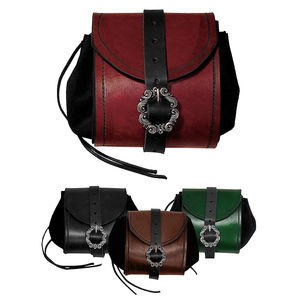 Sac messager médiéval en cuir fait main, sac de costume historique, pochette de ceinture médiévale en cuir rustique, sac vintage - Product Image 1