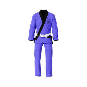 Uniforme Profesional Unisex de Jiu-Jitsu Brasileño, Color Azul Personalizado, Ropa de Artes Marciales del Fabricante para Entrenamiento de BJJ - Product Image 6