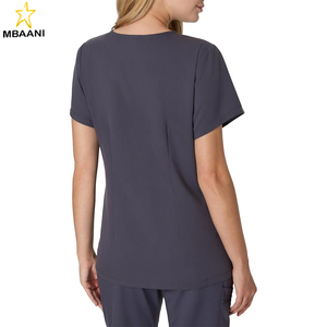 เสื้อสครับพรีเมียมสำหรับผู้หญิงพร้อมกระเป๋า  ชุดสครับสวมใส่สบายสำหรับผู้หญิง  ของใช้จำเป็นสำหรับพยาบาล - Product Image 2