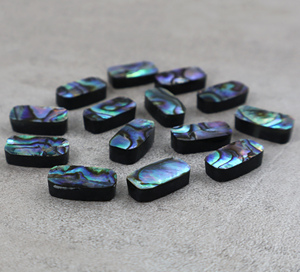 Gema de Concha de Abulón Natural en Forma de Cojín, 7x14mm, Piedra Suelta para Fabricación de Joyas, Venta al Por Mayor - Product Image 3