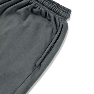 Shorts Bermuda Homme en Toile de Coton Couleur Unie, Taille Mi-Haute avec Cordon de Serrage, Tissu Tricoté Respirant, Style Décontracté avec Poches - Product Image 5