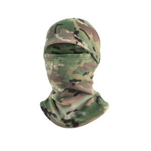 <b>Puller</b> Fleece Camouflage Balaclava Adjustable Headwear Outdoor Face Mask Unisex Adult Breathable Waterproof Polyester - Product Image 2