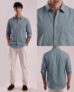 Camisa de Hombre de Lino y Algodón Orgánico, Ecológica y Cómoda - Product Image 5