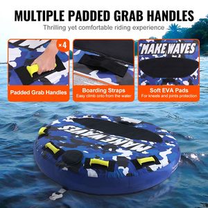 Tubo Gonfiabile Trainabile in PVC da 340 Libbre per 1-2 Persone, Tubo Gonfiabile per Sport Acquatici da 51,8 Pollici - Product Image 5