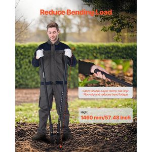 Trivella Manuale Robusta con Manico in Fibra di Vetro e Lama in Metallo con Indicatori di Scala - Product Image 4