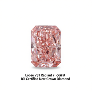 Diamant cultivé en laboratoire, certifié IGI, 7 carats, taille Radiant, pureté VS1 - Product Image 2