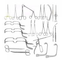 Kit de chirurgie des amygdales pour chien, 23 pièces, instruments orthopédiques d'amygdalectomie, outils chirurgicaux ORL, acier inoxydable de qualité hospitalière, réutilisable