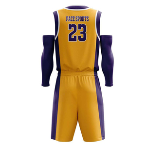 Uniformes de Baloncesto Sublimados Reversibles de Última Generación, Personalizados, Transpirables, Antibacterianos, de Secado Rápido, Unisex - Product Image 6