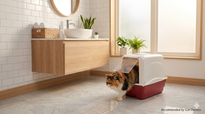 <span class=keywords><strong>Bac</strong></span> à <span class=keywords><strong>litière</strong></span> multifonctionnel pour chat avec couvercle et tiroir |   Toilette pour chat à <span class=keywords><strong>double</strong></span> couche filtrante |   Nichoir fermé pour animaux de compagnie, adapté à toutes les races - Product Image 5