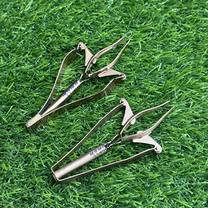 Pinzas Automáticas para Cejas de Acero Inoxidable, Herramienta Cosmética Elegante, Pinzas para Depilar el Vello Facial, Venta al por Mayor Profesional - Product Image 6