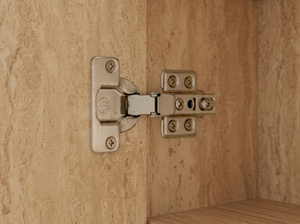 Modern 2 Door Chipboard MDF <b>Shoe</b> Cabinet <b>Storage</b> Organizer SC233 Travertine Beige Entryway <b>Shoe</b> <b>Rack</b> Knock Home Furniture - Product Image 4