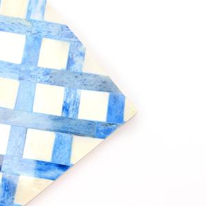 Posavasos de Hueso con Incrustaciones Hechos a Mano, Ecológicos, con Patrón Geométrico y Acabado de Resina para Utensilios de Cocina a Precio Económico - Product Image 3