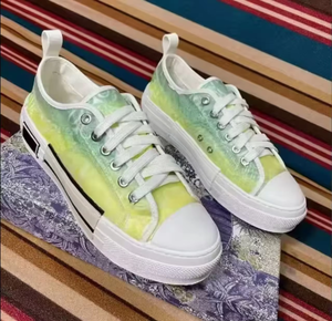 Designer Mens Womens B23/B22 Sporty Casual Tennis <b>Shoes</b> Genuine Leather Mesh Upper Breathable Arch Support Spring Winter - Product Image 3