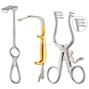 Kit de rétracteurs chirurgicaux de précision World Precision, 3 pièces, en acier inoxydable, manuels, certifiés CE, instruments de chirurgie générale réutilisables - Product Image 1