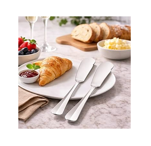 Stainless Steel Dessert Knife Multifunction Stainless Steel Butter <b>Cutter</b> Cheese Knives Mirror Polish For <b>Bread</b> Knife - Product Image 3