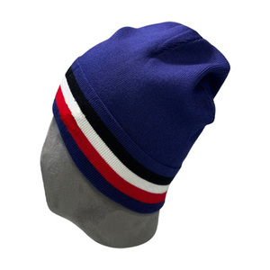 Bonnets en tricot 100% acrylique personnalisés en gros, logo OEM sur mesure, bonnet adulte décontracté pour l'hiver, style streetwear. - Product Image 2