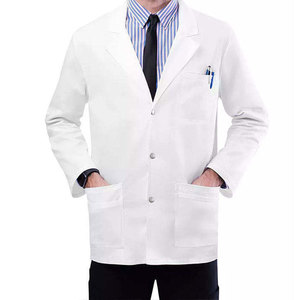 Comfort Medical Scrub Lab Coat For Doctors Nurses And Hospital Staff Lightweight Durable Fabric Lab Coats For Men - Product Image 1
