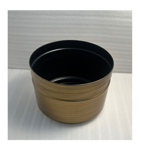 Brass Antique Finish <b>Iron</b> Planter For Indoor Plants Stylish Decorative Metal Flower Pots For Living Room Garden Balcony Use - Product Image 6