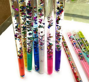 Jouets sensoriels en plastique multicolores, baguette scintillante pour baguette, pour les enfants de 5 à 7 ans - Product Image 3