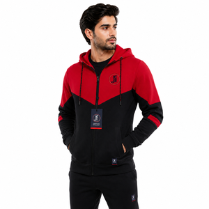 Breathable Custom Fleece-Lined Cotton <b>Hoodie</b> with <b>Soft</b> Touch Warm Fit for Casual Outdoor Wear OEM & Woven Label Branding - Product Image 4
