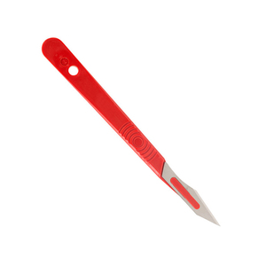 Poignées de scalpel jetables de haute qualité n°7, couleur rouge, usage général, en plastique, certifiées CE - Product Image 5