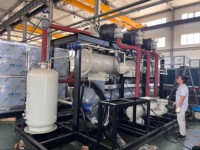 Unité de refroidissement intégrée à eau facile à utiliser avec pompe à eau froide, tour de refroidissement, pompe de refroidissement et conduite d'eau