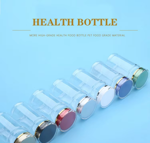 Bouteille de complément alimentaire en PET biodégradable, personnalisable avec logo couleur, pour médicaments et vitamines, 140 ml, vente en gros, Unalilia JN17, capsule, pilule - Product Image 2