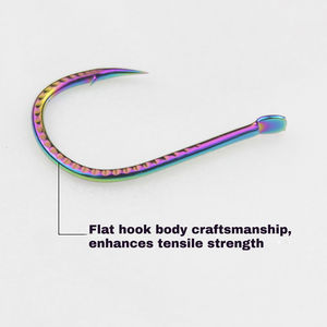 Leurre de pêche sauvage coloré à hameçons renforcés pour carpes et carassins, pour la vente en gros par zuol - Product Image 3