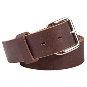 Ceinture en cuir véritable robuste et résistante avec boucle à ardillon en alliage - Product Image 3