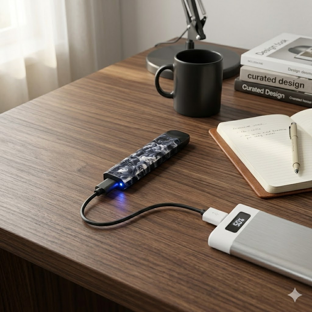 Slim Rechargeable USB Electric Lighter with Windproof Flameless Plasma Design for Cigarette and Cigar Smokers Travel Use