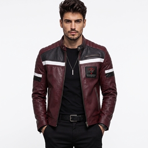 Men Leather <b>Jacket</b> Premium Casual Outerwear Soft Leather Material Comfortable Fit Durable Design For Winter Travel Outdoor - Product Image 5