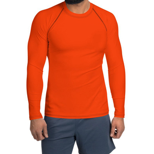 Wholesale Manufacturer Sportswear Men's Rash Guard Swimming Top Long Sleeve <b>Compression</b> Breathable Quick Dry Eco-Friendly OEM - Product Image 1