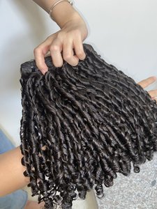 Extensiones de Cabello de Pixie, Extensiones de Cabello Super Saludable de Gama Alta, Pelo Humano con Encaje Frontal, Extensiones de Cabello, Precio de Fábrica - Product Image 2