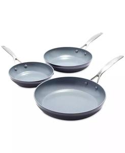 Valencia Pro Healthy Ceramic antiaderente 8 ", 9.5" & 11 "Set di Frypan | GreenPan - Product Image 1