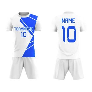 Uniforme Deportivo de Fútbol para Jóvenes, Sublimado en Poliéster, Uniforme de Fútbol para Equipos Adultos con Nombre y Número - Product Image 6