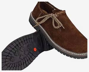 Zapatos casuales de cuero genuino marrón para hombre, ligeros, cómodos, con cordones, para uso casual. - Product Image 1