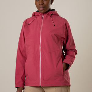 Veste de pluie pour femmes, imperméable, coupe-vent, légère, à capuche, veste de sport respirante, vêtements de pluie d'extérieur pour le vélo et la course à pied - Product Image 1