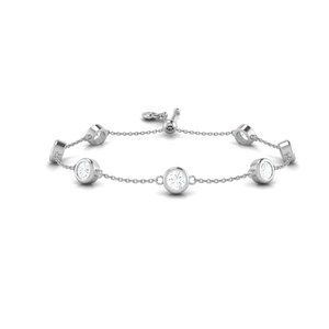 Sterling <b>Silver</b> Fine <b>Charm</b> <b>Bracelet</b> With Drop <b>Charms</b> Adjustable Chain <b>For</b> Women Jewelry Gifts Daily Wear Personalized <b>Charms</b> - Product Image 4