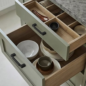 Tirador Rectangular Moderno Minimalista de Aleación de Zinc Negro Mate para Gabinetes de Cocina y Sala de Estar, Cajones - Ecológico y Duradero - Product Image 6
