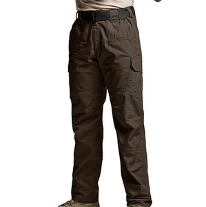 Pantalon cargo tactique léger pour la randonnée en plein air, la pêche, le camping, le travail, en coton personnalisé, respirant, OEM, pour hommes - Product Image 3