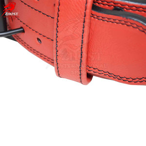 Export Quality Strength Deadlifting <b>Belt</b> Built With Thick Leather Reinforced Edges And Comfortable For Adult Use - Product Image 6