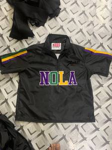 Unisex Custom Nylon Windbreaker <b>Sets</b> with Custom Applique <b>Embroidery</b> Quarter Zipper with Shorts Lightweight <b>Sets</b> 2026 - Product Image 6